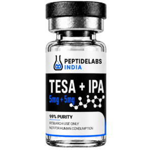 Tesamorelin + Ipamorelin 5 mg + 5 mg research vial – PeptideLabs India